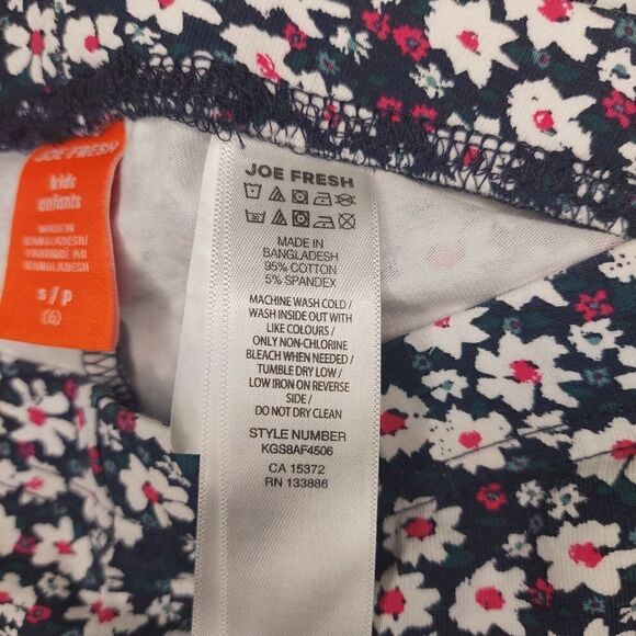 Kid's Girls Floral Leggings - Picture 7 of 8